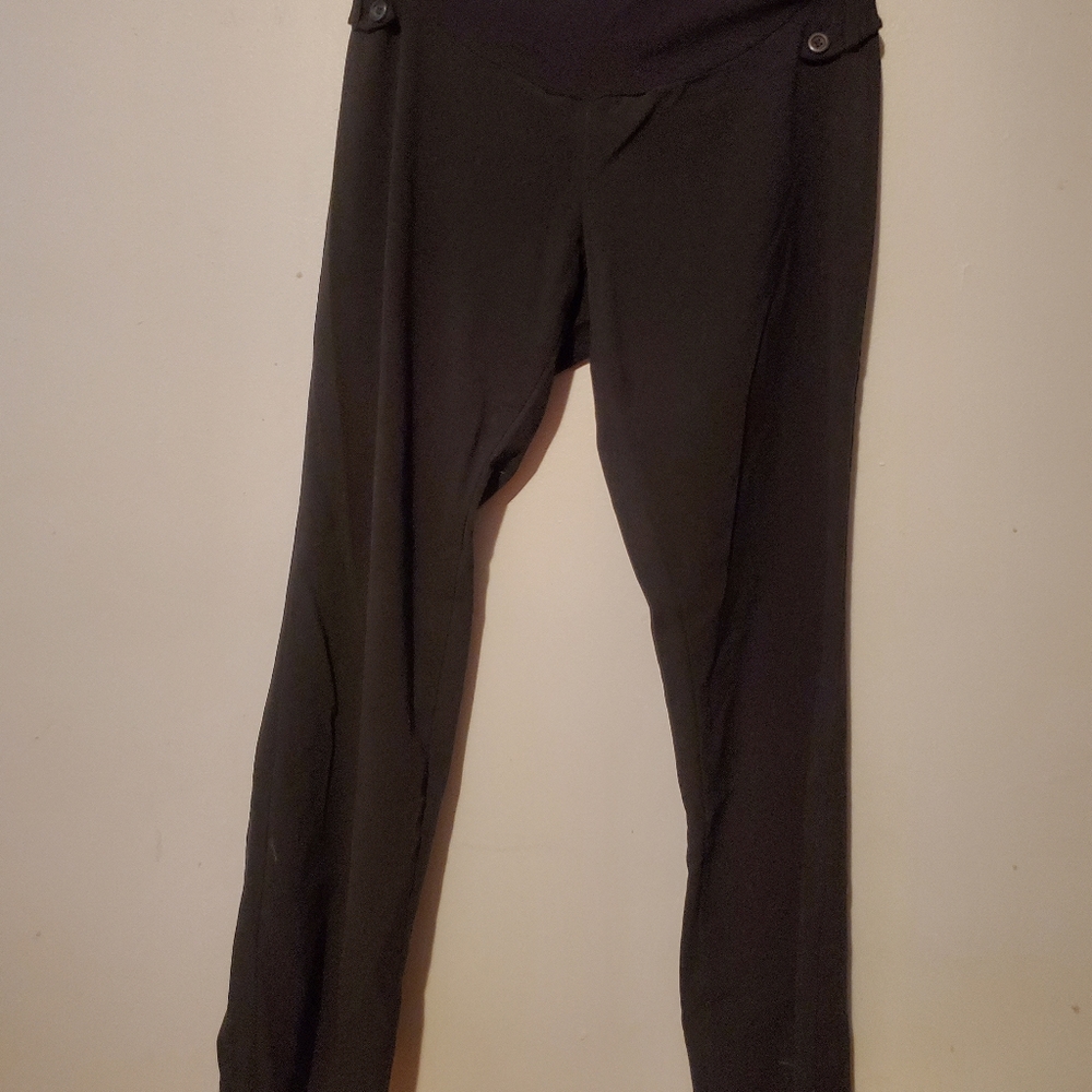 Black Maternity over the stomach Dress pants